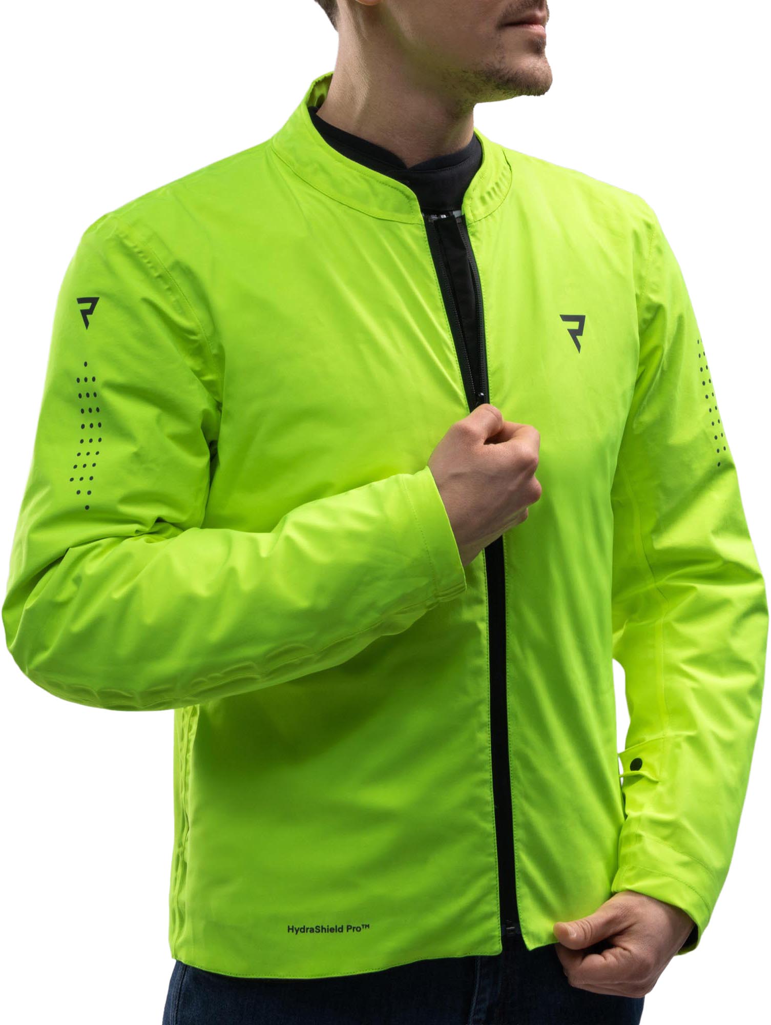 Rebelhorn Swift waterproof Motorcycle Textile Jacket light grey/yellow M Figure 14