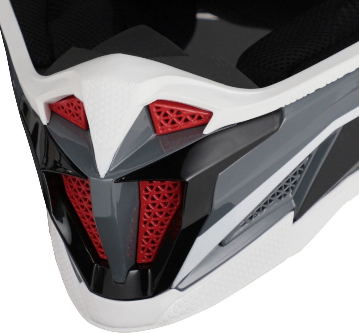 Acerbis T711 Motorcross Helm grijs/wit M (57/58) Figuur 5