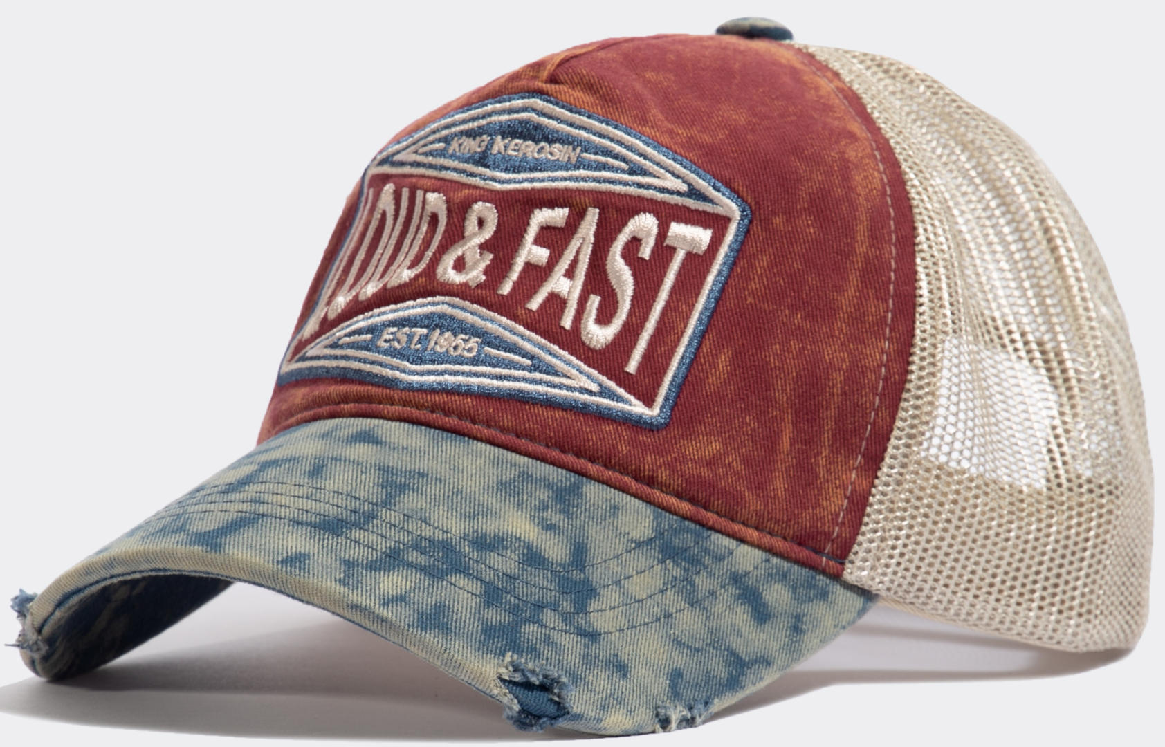 King Kersoin Loud & Fast Trucker czapka Rysunek 1
