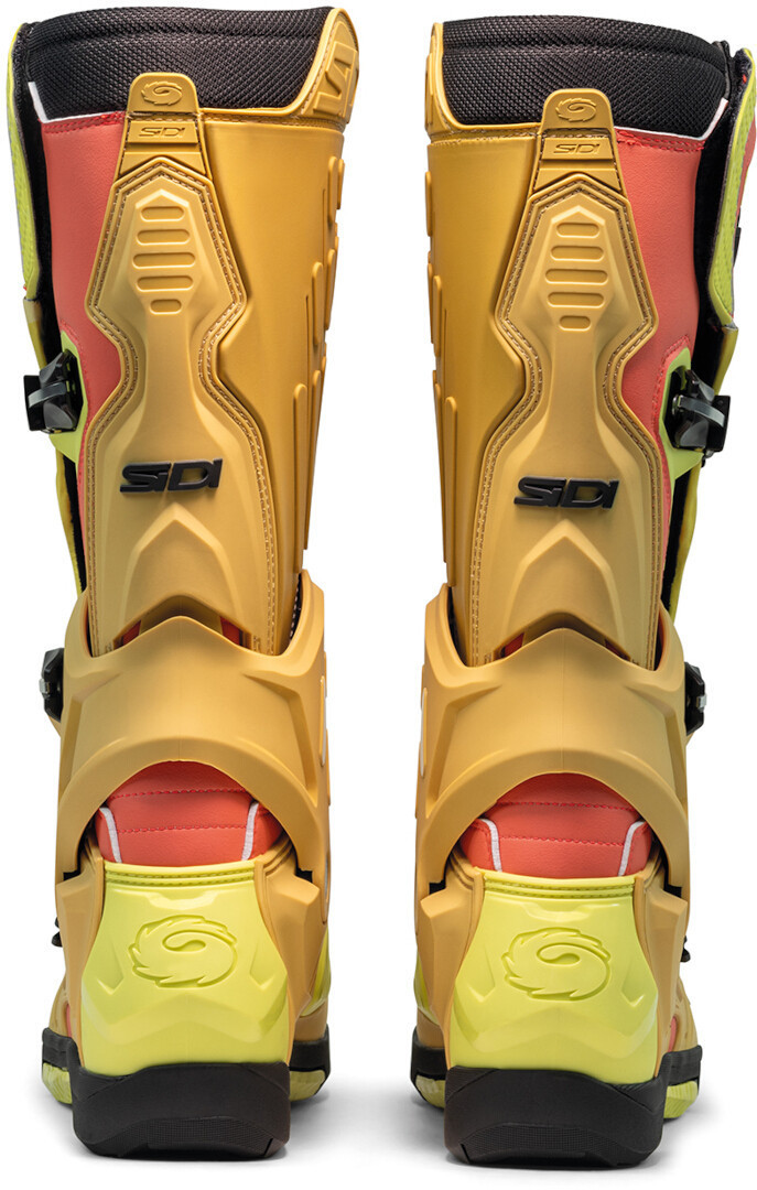 Sidi Crossair Bottes de motocross Or/citron vert 42 Figure 2