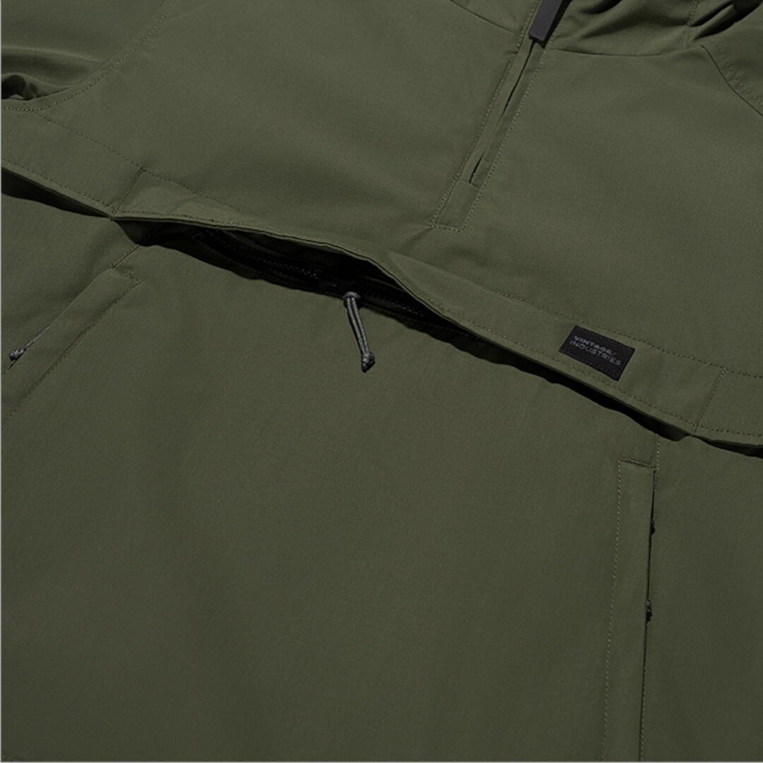 Vintage Industries Oscar Anorak oliven M Figur 3