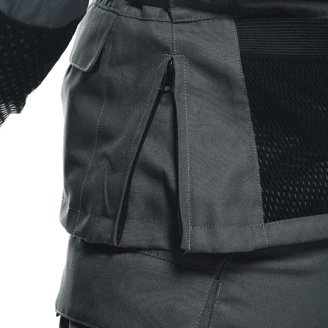 Dainese Ladakh 3L D-Dry Dame motorcykel tekstiljakke grå/sort 42 Figur 4