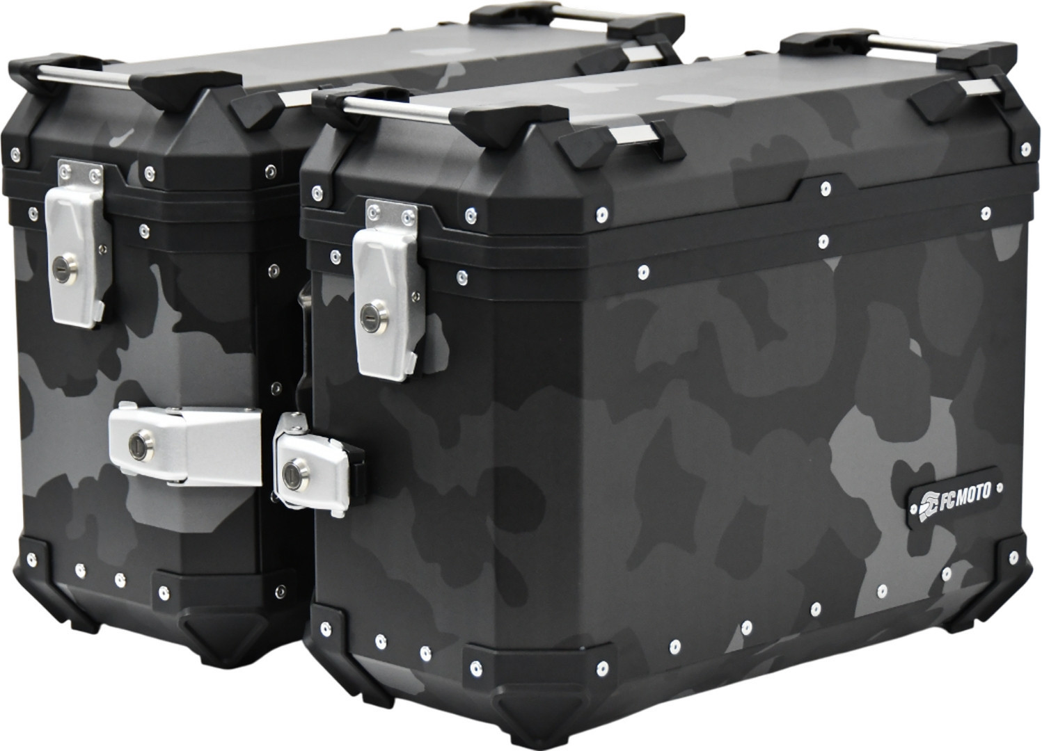FC-Moto Terreno EVO Camo Black 36 L Alu Set de carcasă laterală + Set de cilindri de încuietoare Figura 2