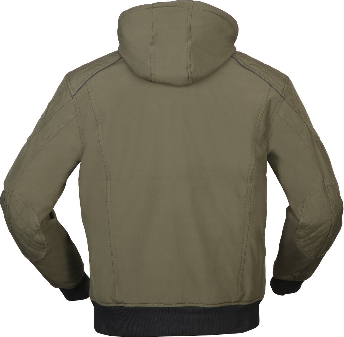 Modeka Clarke waterproof Motorcycle Textile Jacket olive S Figure 2