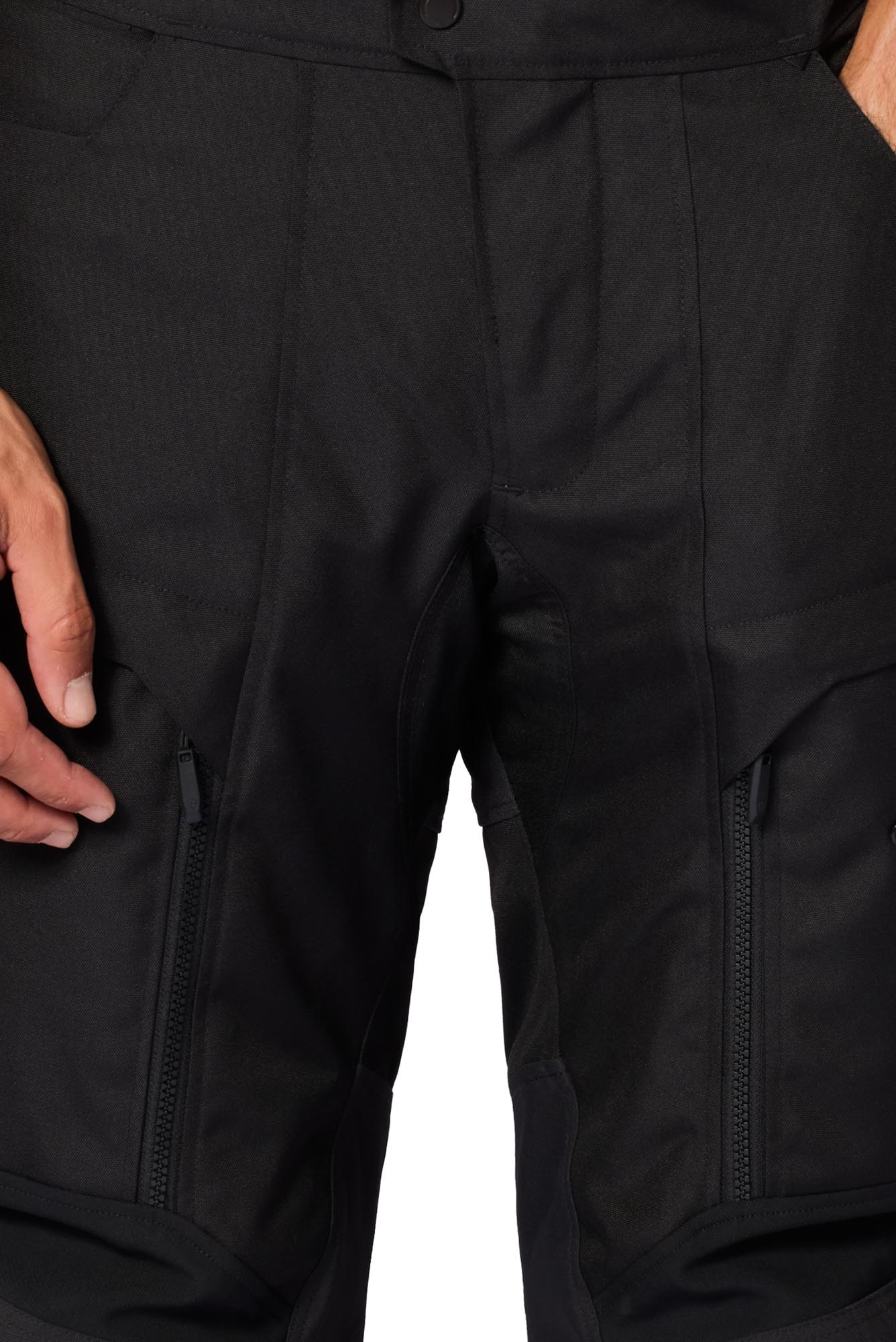 Side view of Revit Outback 5 H2O waterproof Motorcycle Textile Pants
