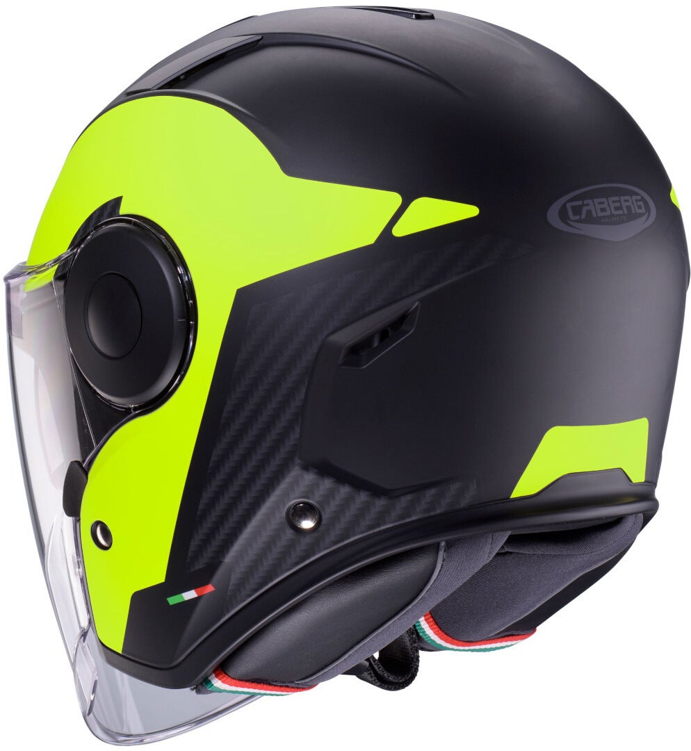 Caberg Soho Milano Jethelm schwarz matt/neon S (55/56) Abbildung 3