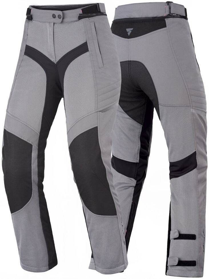 SHIMA Jet waterproof Ladies Motorcycle Textile Pants grey XL Figure 3