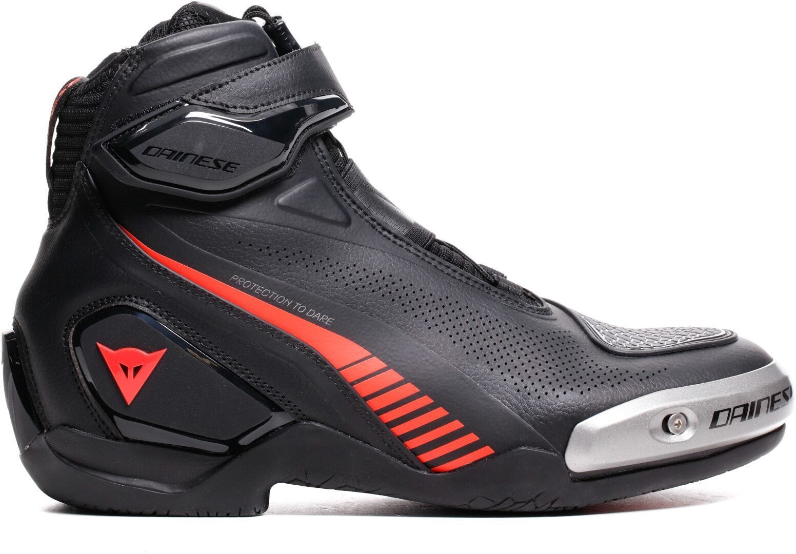 Dainese Superya Motorcykel sko sort/rød 48 Figur 3