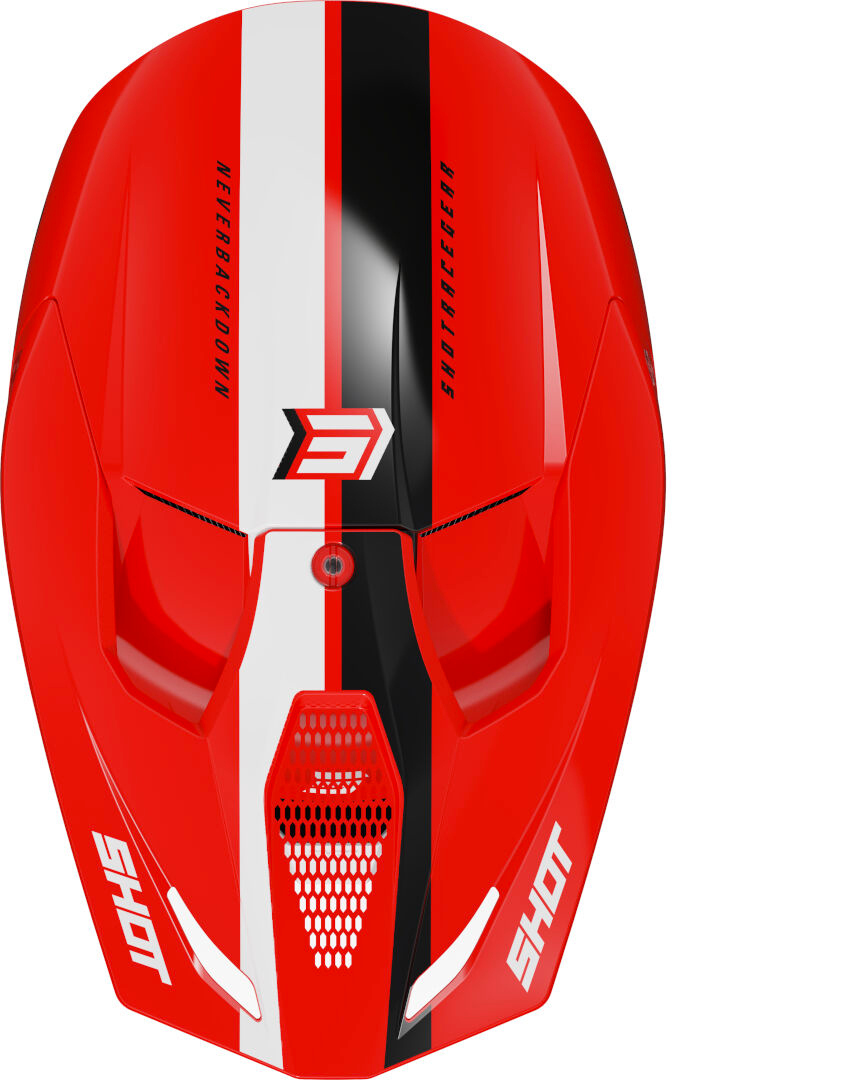 Shot Race Iron Cască de motocross Roșu/Negru/Alb L (59/60) Figura 3