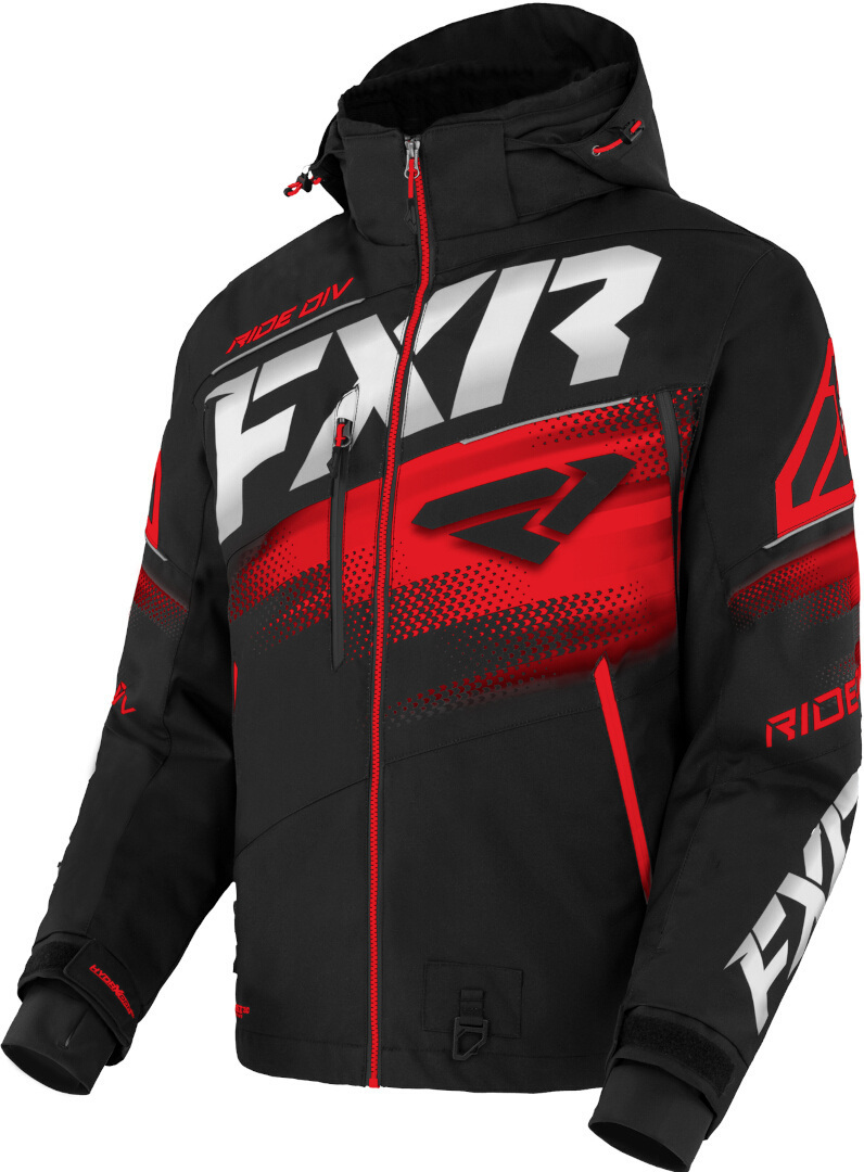 FXR Boost FX 2-in-1 2023 Snowmobile Jacket black/red 3XL Figure 1