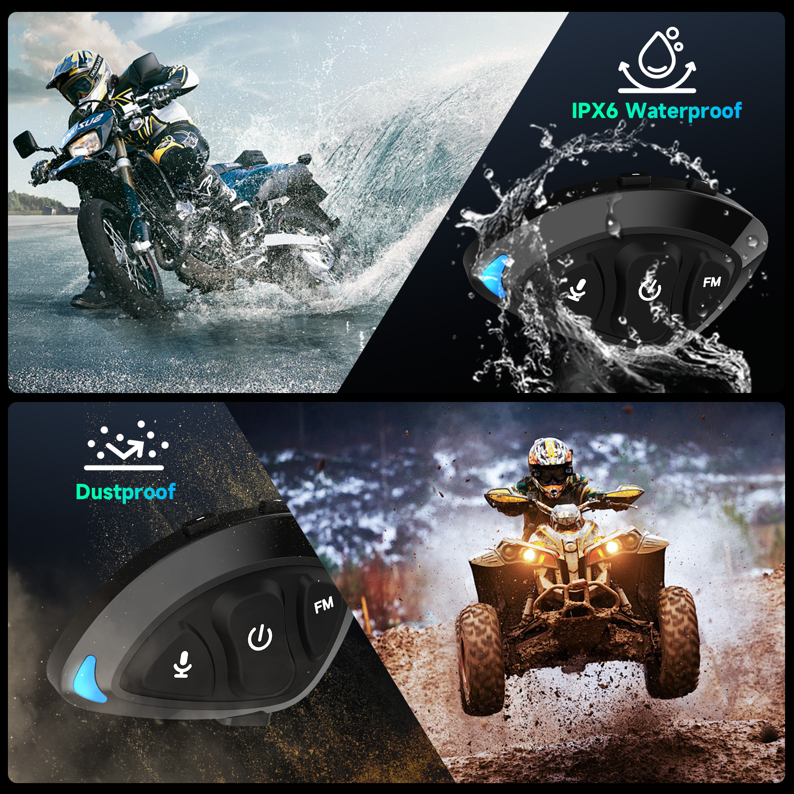 MOMAN RSS FC-Moto Edition Căști Bluetooth Figura 8