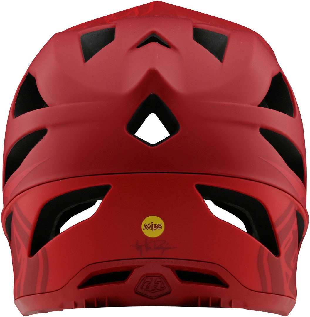 Troy Lee Designs Stage Stealth MIPS Casco Red Matt M/L Figura 6