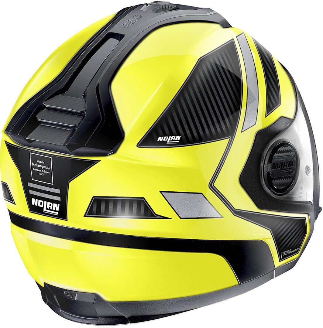 Nolan N40-5 Beltway N-Com Jethelm gelb/schwarz S (56) Abbildung 3