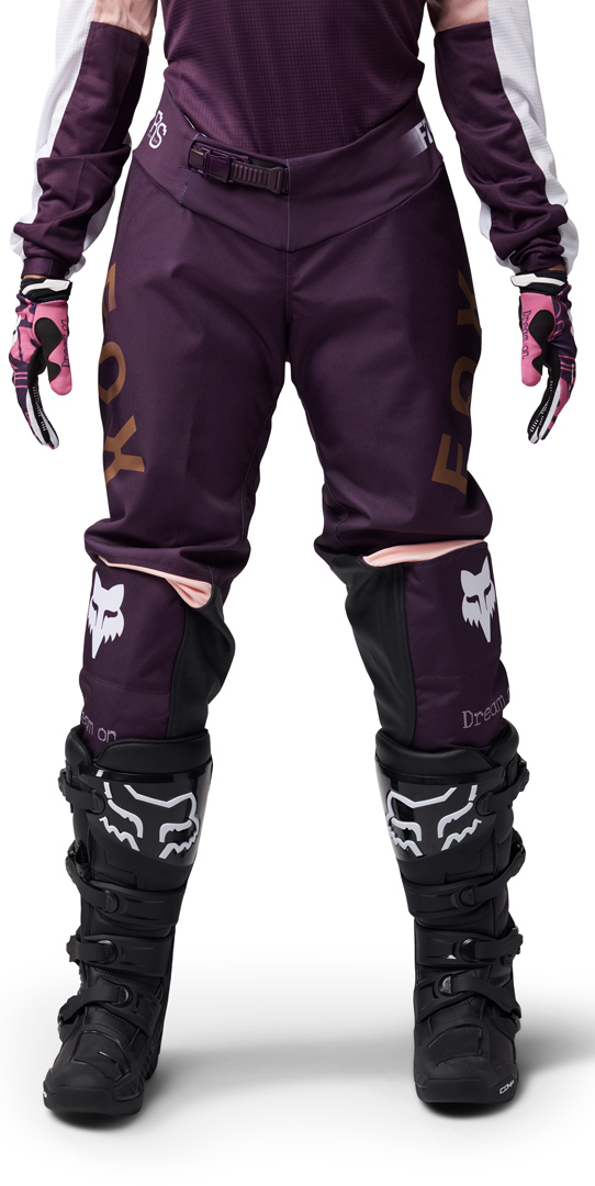 FOX 180 Race Spec Pantaloni de motocross pentru doamne mov 2 Figura 3