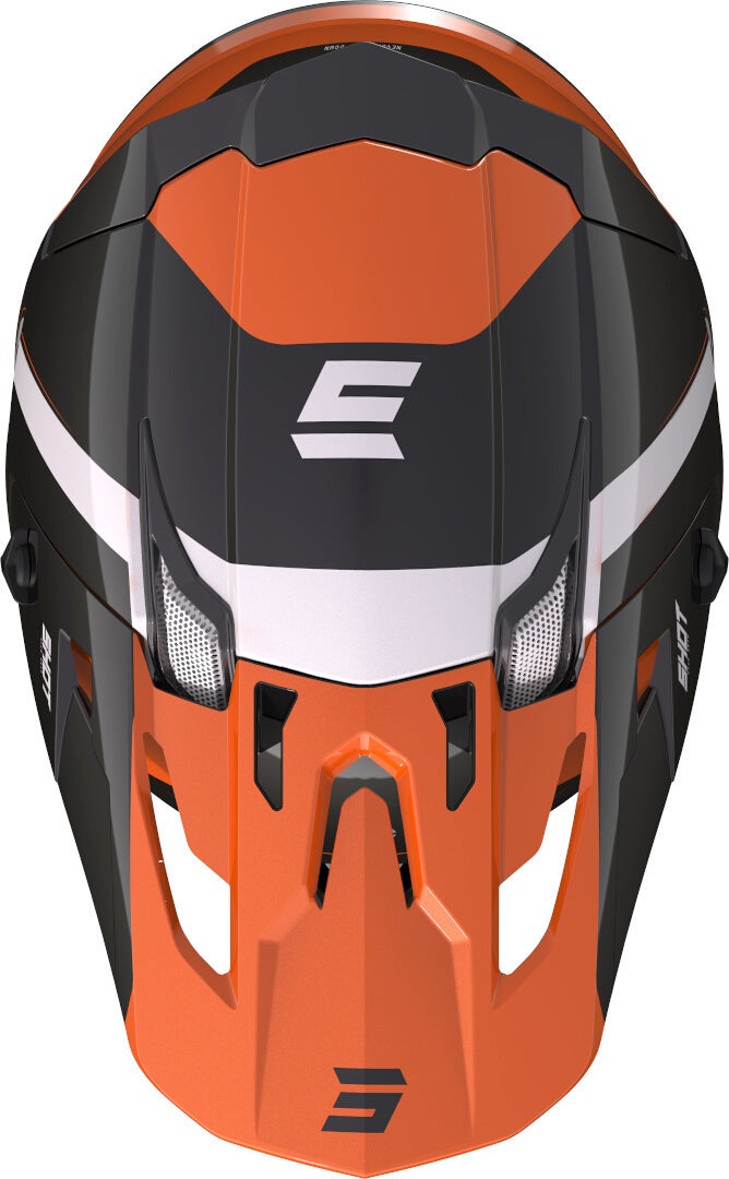 Side view of Shot Core Fast Motocross Helmet