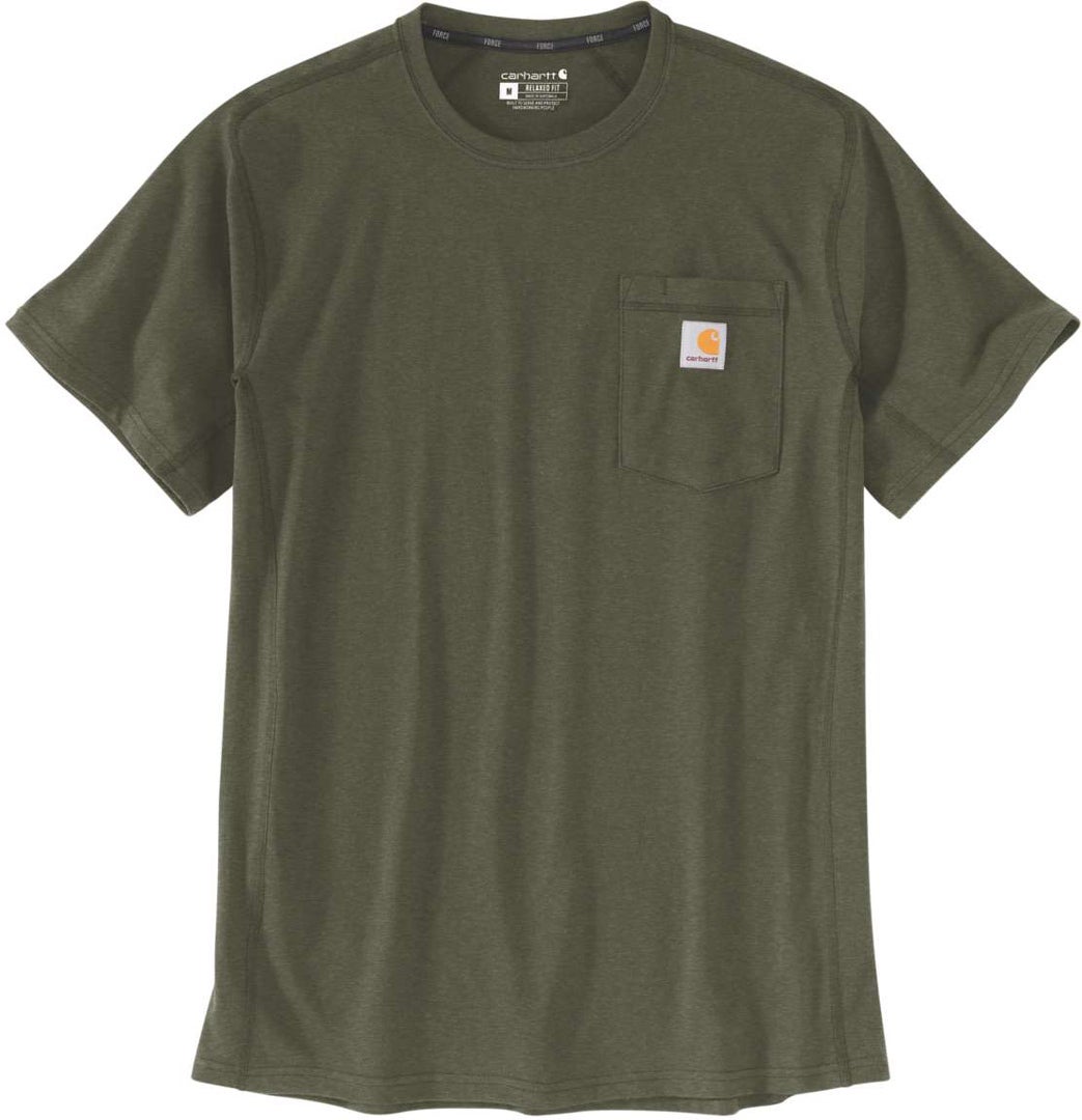 Carhartt Force Relaxed Fit Midweight Pocket Triko olive M Obrázek 1