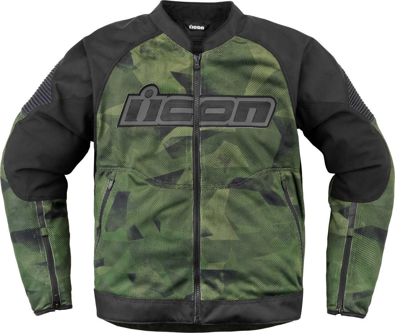 Icon Overlord3 Mesh Camo Motorfiets textiel jas L Figuur 1
