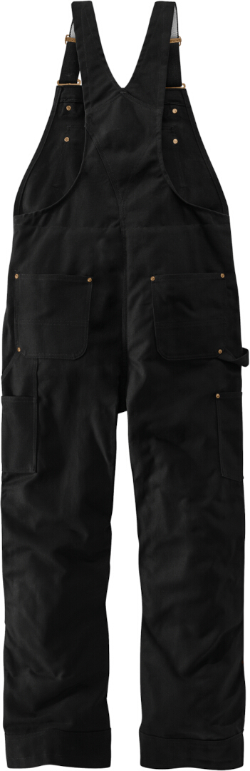 Carhartt Firm Duck Insulated BIB Totalt sett svart XXL Figur 2