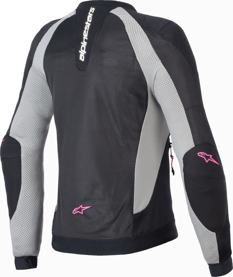 Alpinestars Stella Troop-Air Pro Jachetă de protecție pentru doamne Negru/Gri/Roz S Figura 2