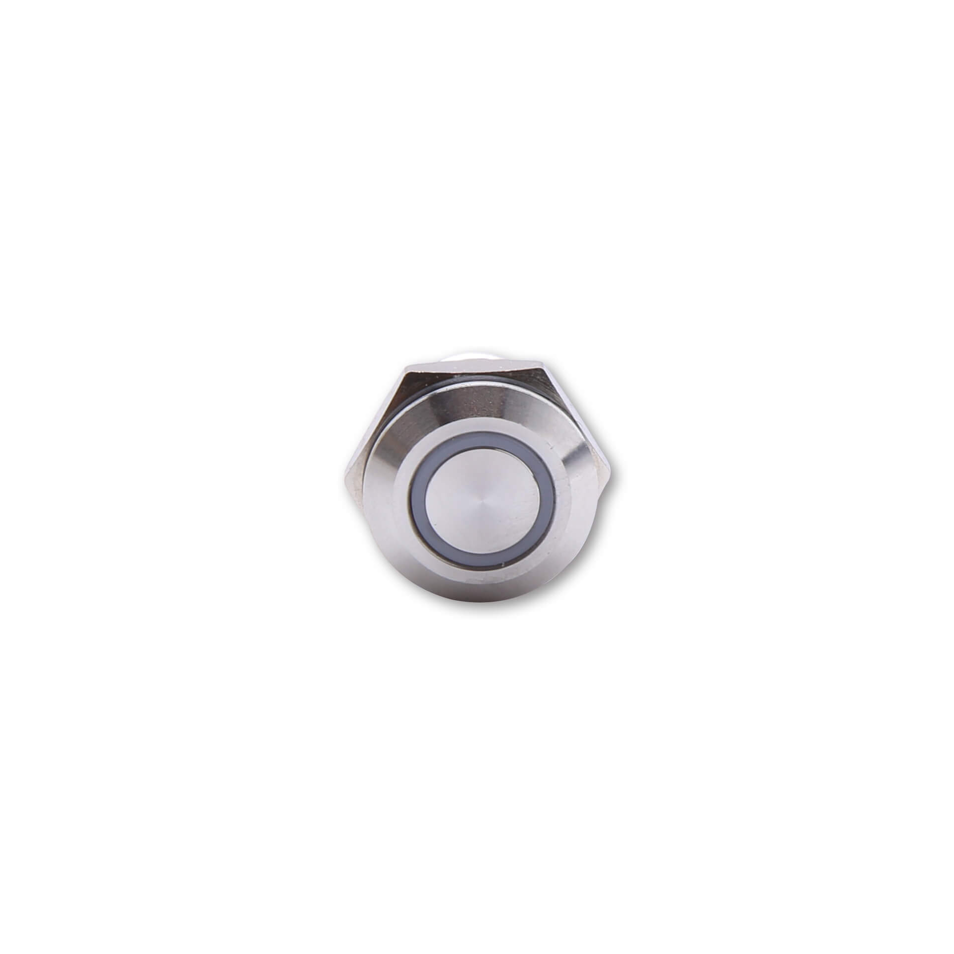 HIGHSIDER Taster Edelstahl mit LED Leuchtring Silver/Vit Figur 2