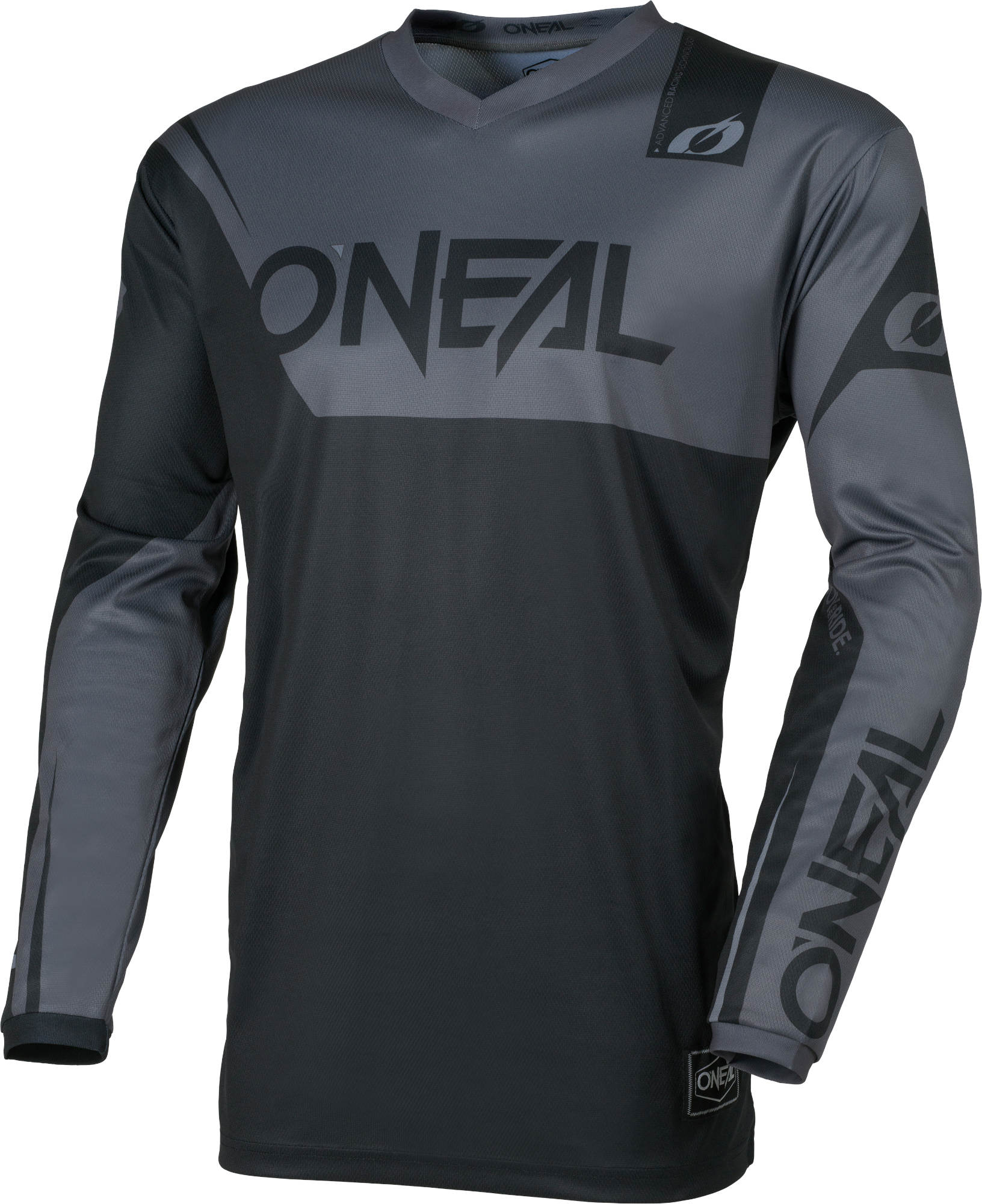Oneal ELEMENT RACEWEAR Motocross Jersey black/grey 2XL Figure 1