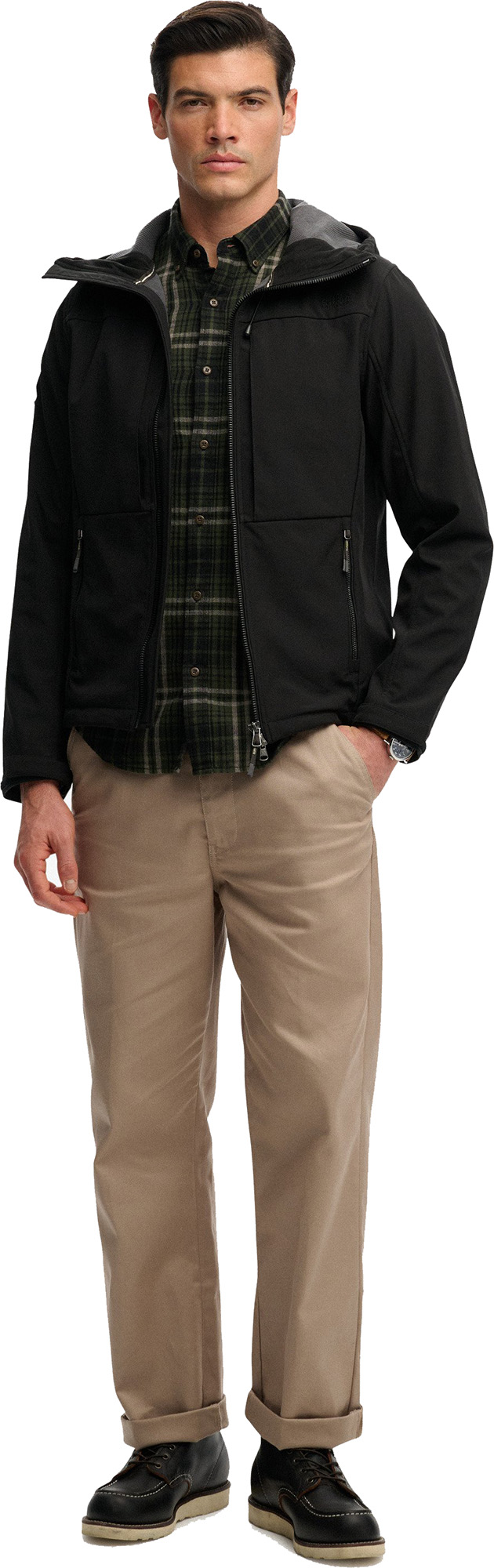 Superdry & Co Softshell Trekker Jas Zwart L Figuur 3