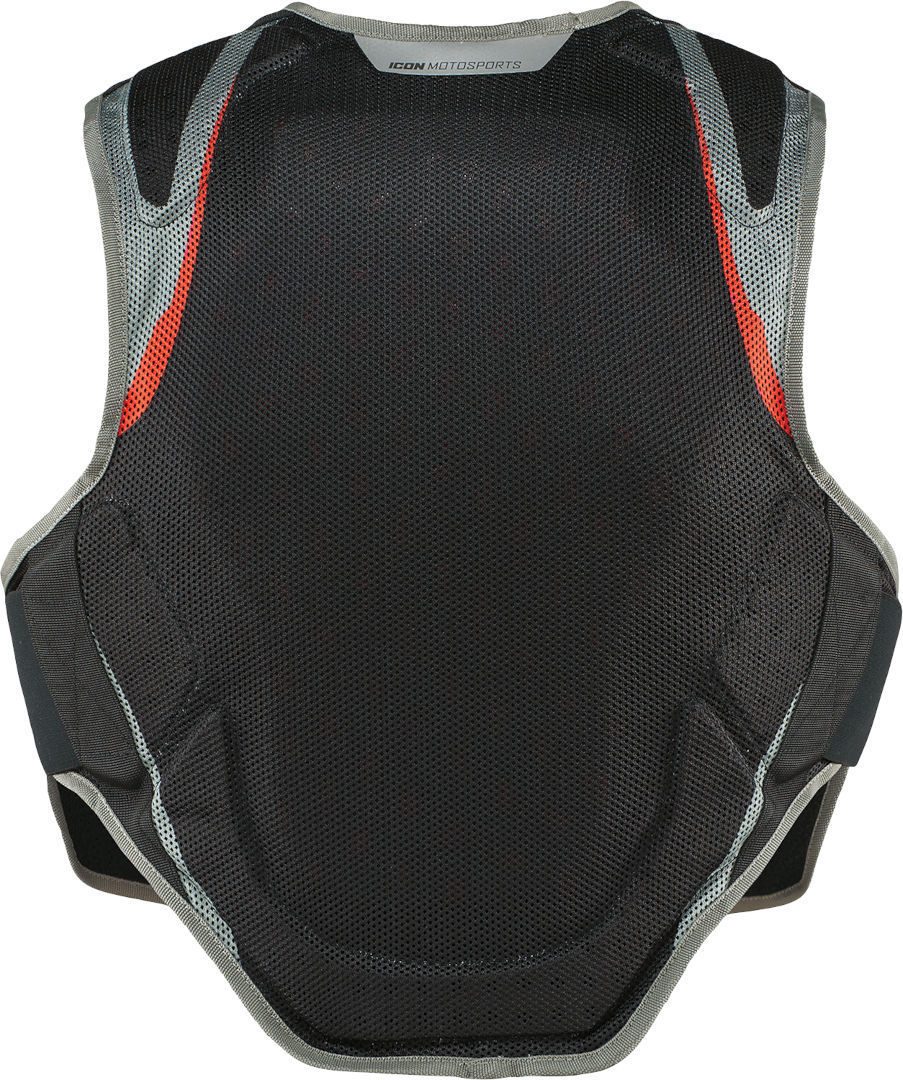 Icon Field Armor Softcore Vestă de protecție Negru/Roșu 3XL/4XL Figura 2