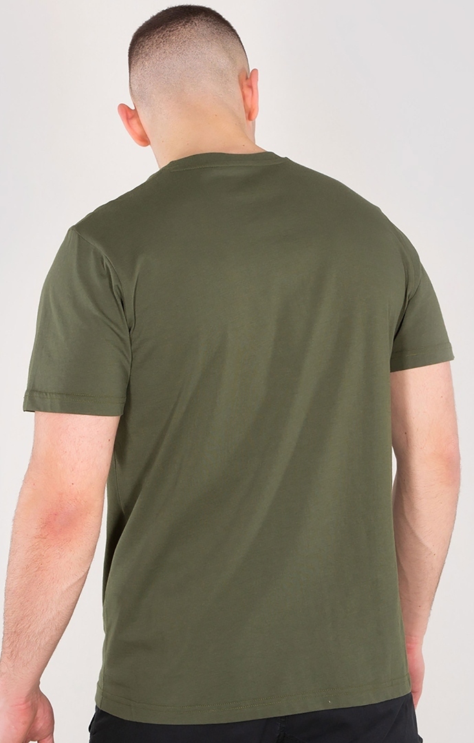 Alpha Industries Basic T-Shirt militärgrün S Abbildung 2