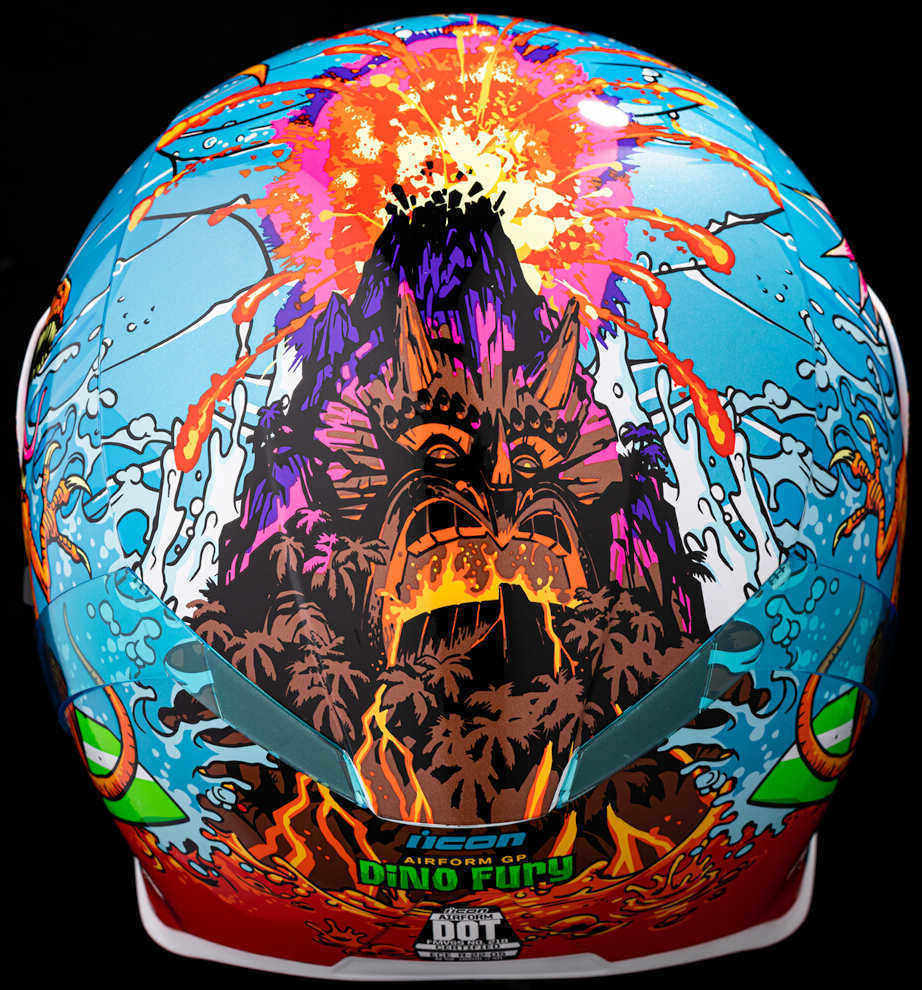 Icon Airform Dino Fury Casco S (55/56) Figura 10