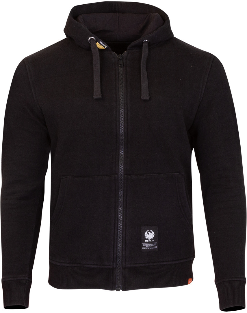 Merlin Cody Built With Kevlar® Dragkedja Hoodie svart 3XL Figur 2