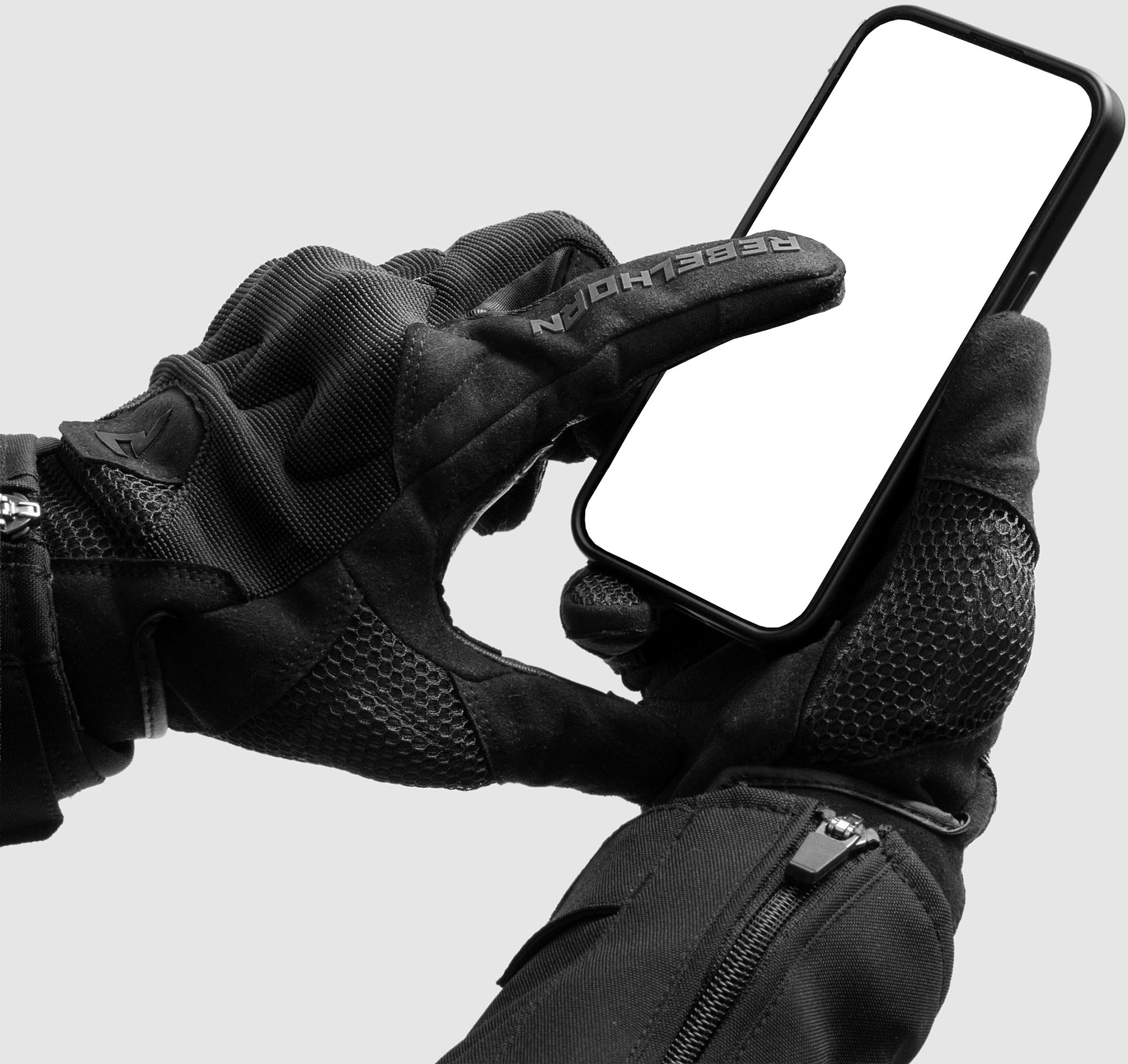 Rebelhorn Core Gants de moto noir 3XL Figure 4