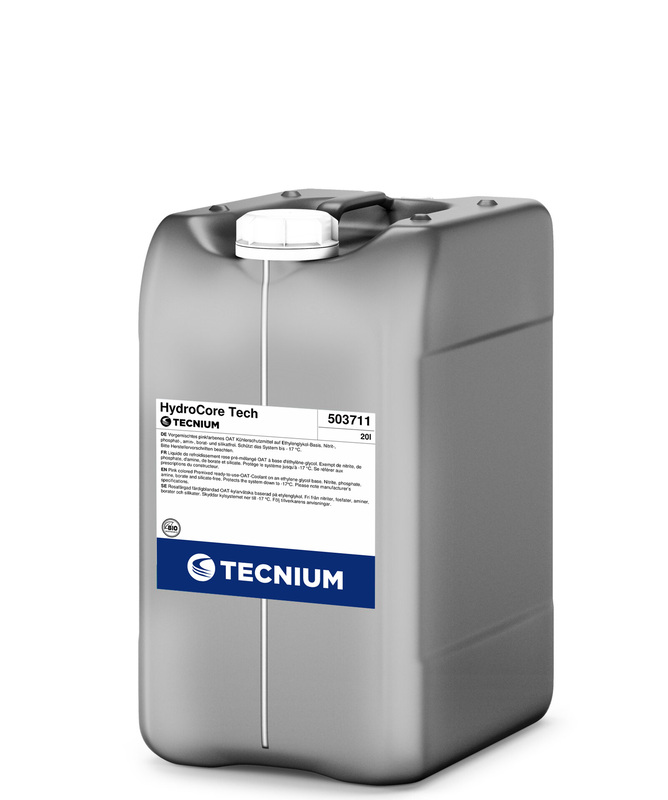 TECNIUM HydroCore Tech kylvätska – 20 L plastdunk Figur 1