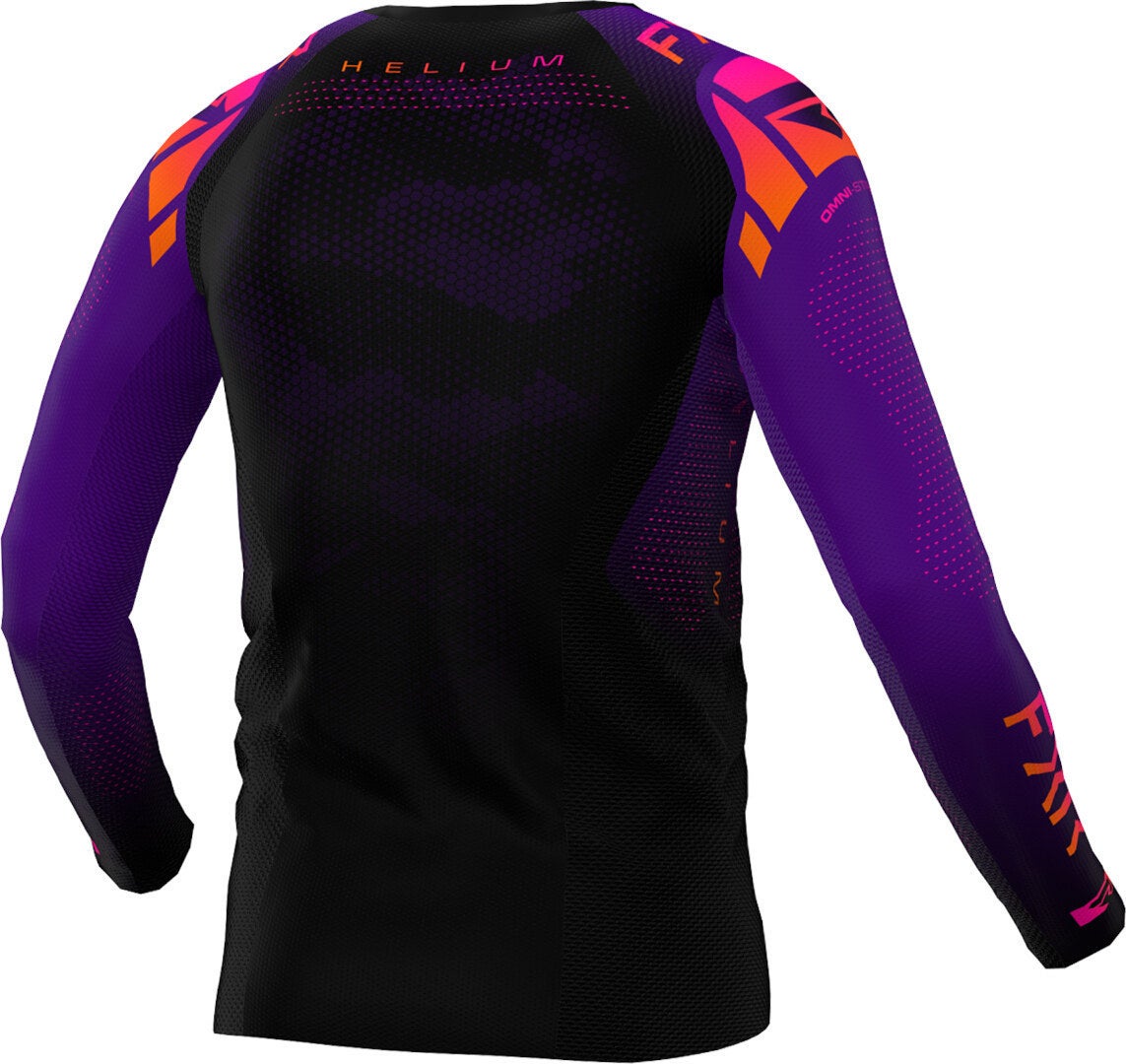 FXR Helium 2025 Motocross trøje sort/lilla S Figur 2
