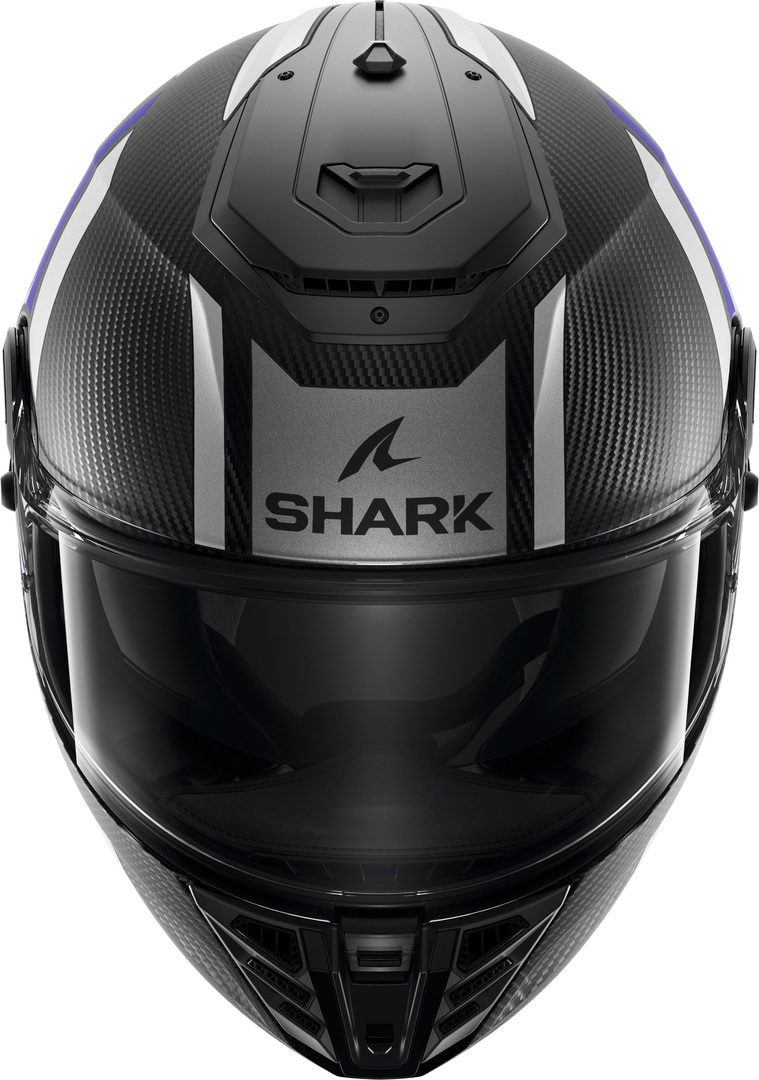 Shark Spartan RS Shawn Carbon Hjälm svart matt/blå XS (53/54) Figur 2
