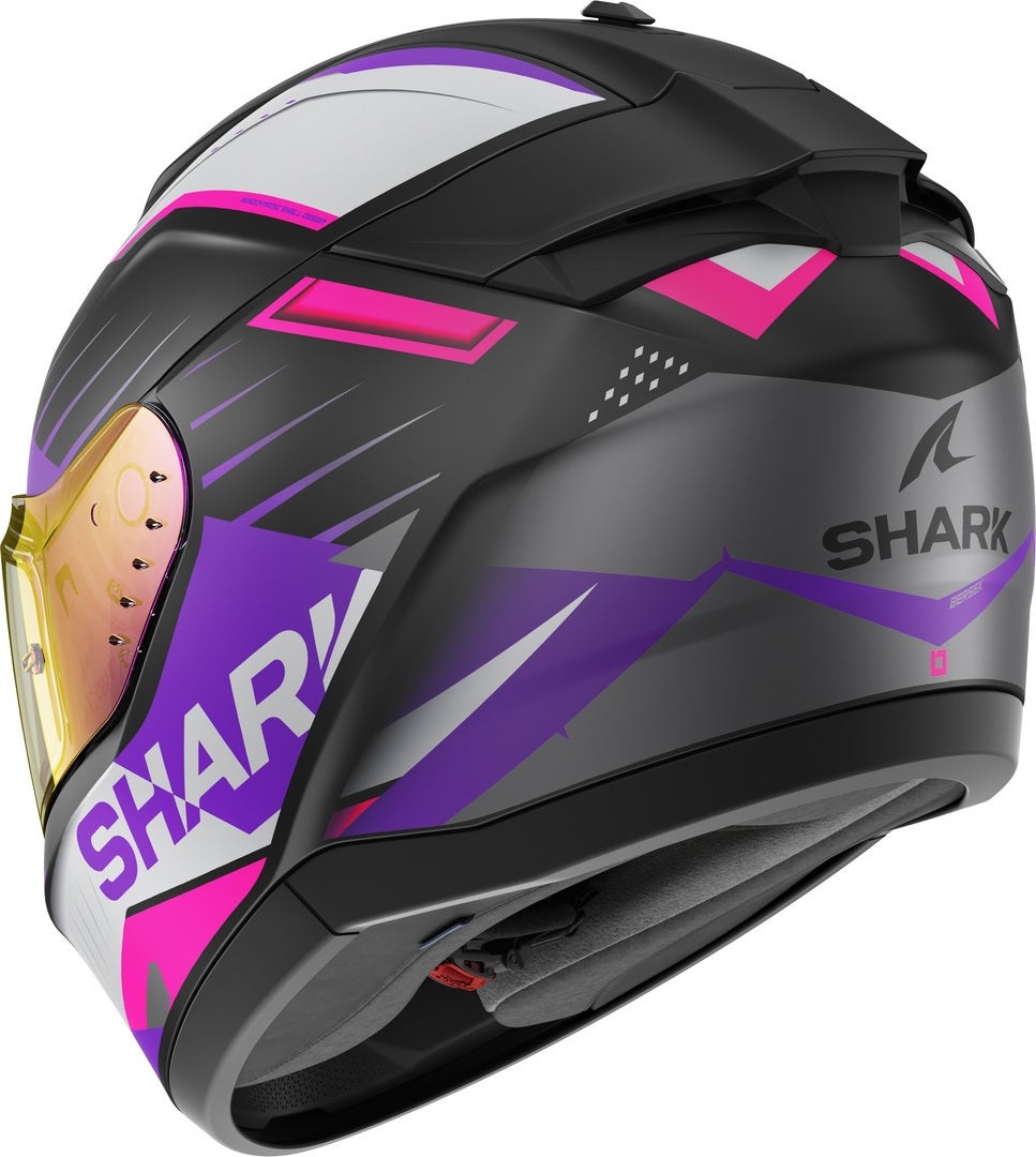 Shark Ridill 2 Bersek Casco nero opaco/viola M (57/58) Figura 5