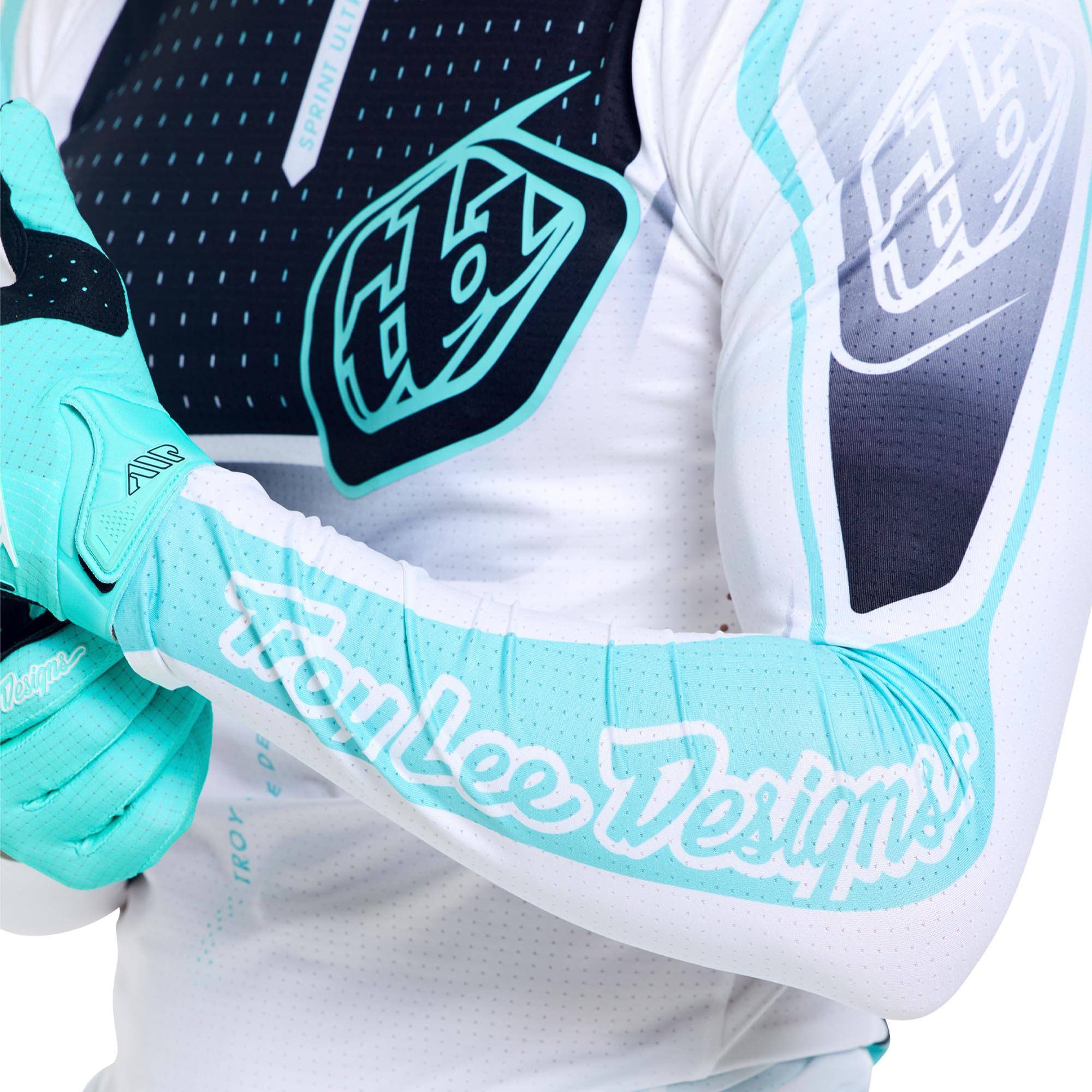 Troy Lee Designs Sprint Ultra Proton Camisa de Bicicleta Branco L Figura 12