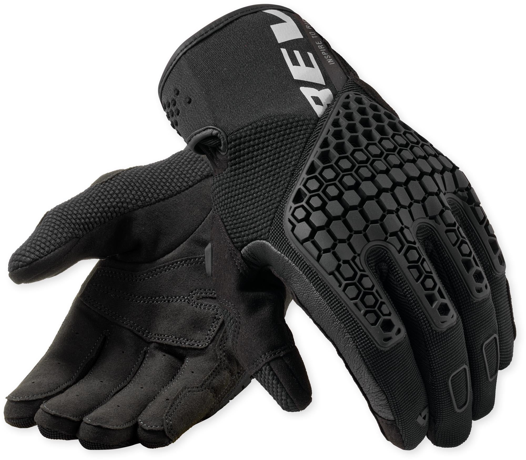 Revit Mangrove 2 Motorrad Handschuhe schwarz 4XL Abbildung 1