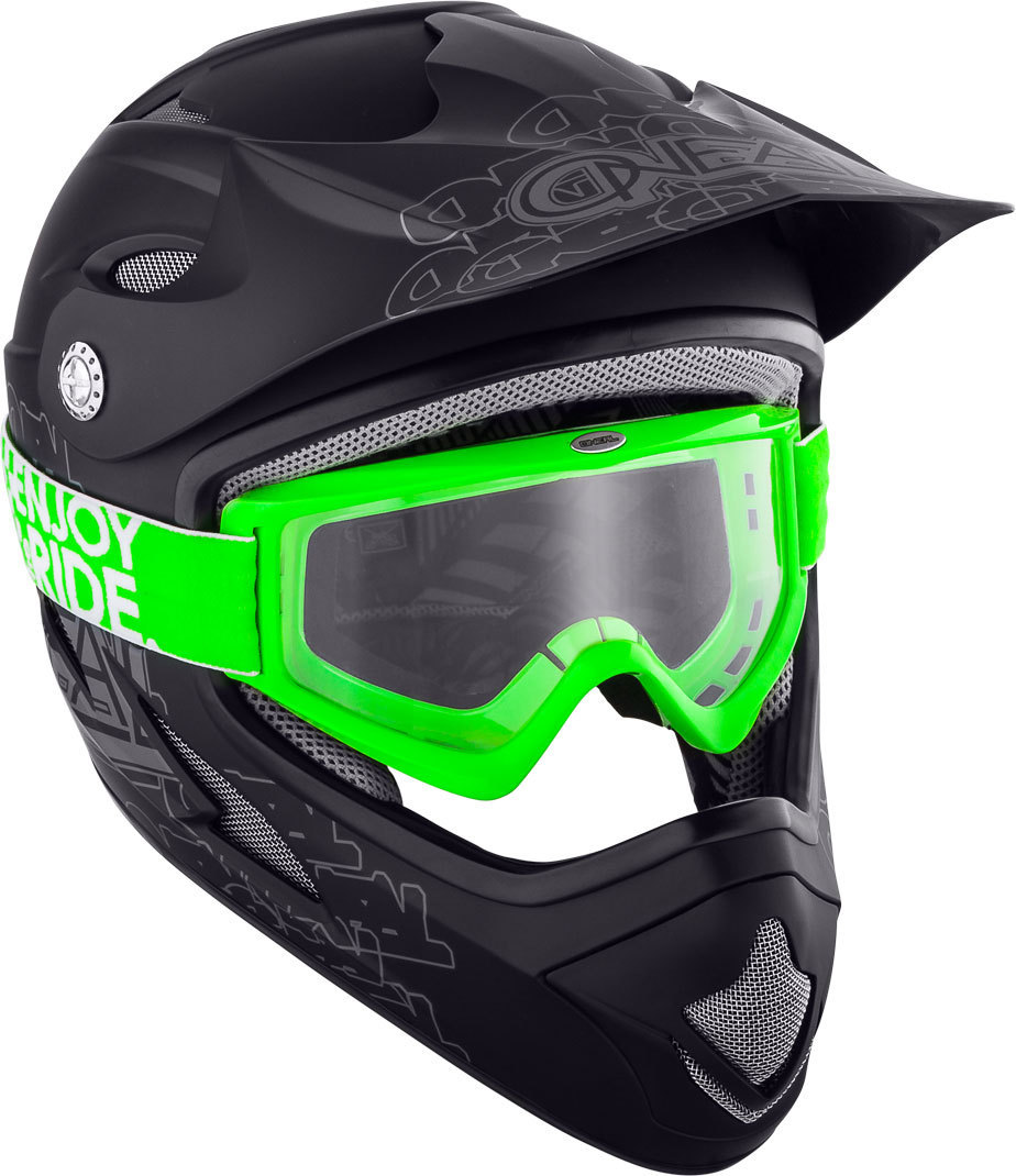 Oneal B-Zero Ochelari de motocross verde Figura 2