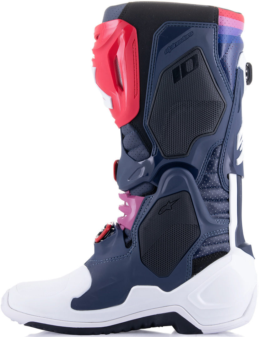 Alpinestars Tech 10 Supervented Bottes de motocross bleu/blanc/rouge 8 (42) Figure 6