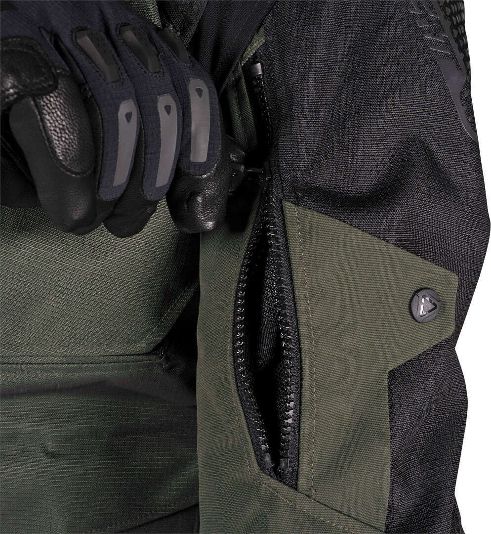 Side view of Leatt ADV Multitour 5.5 waterproof Motorcycle Textile Jacket