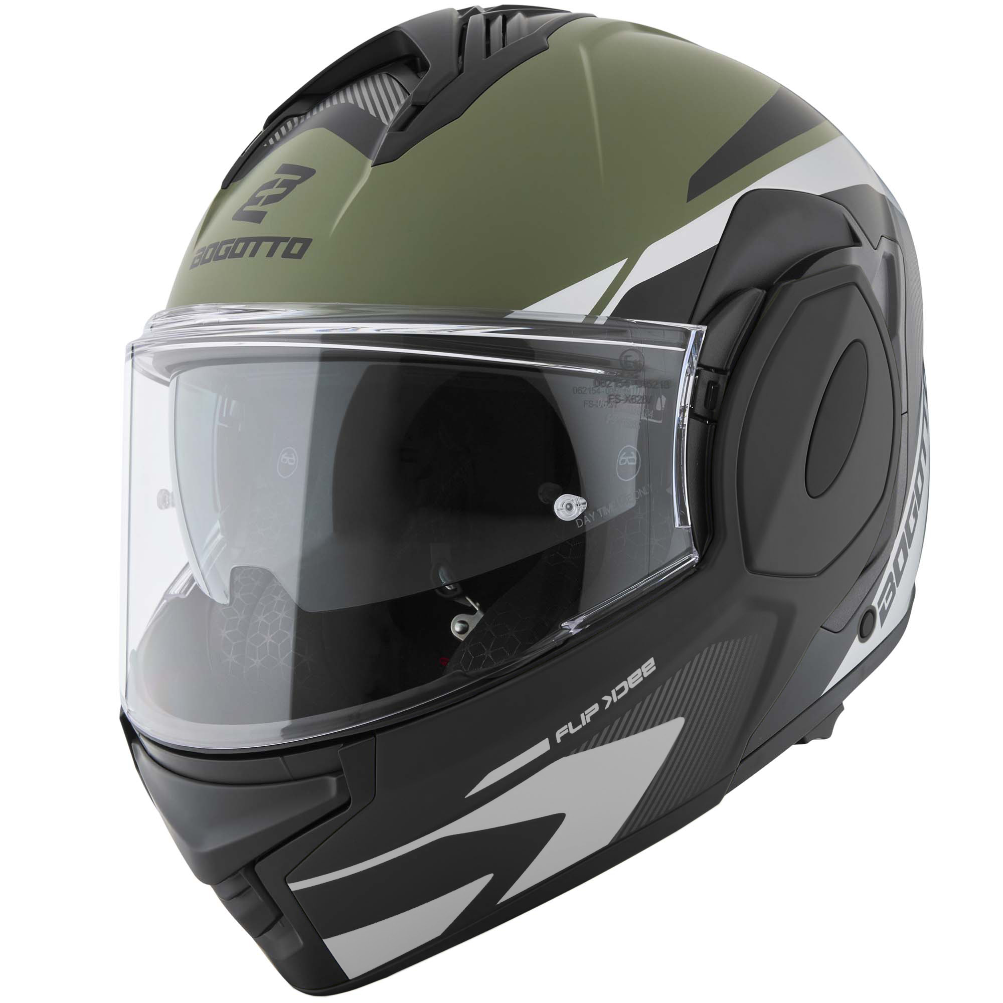 Side view of Bogotto FS-X600 Atyr Helmet