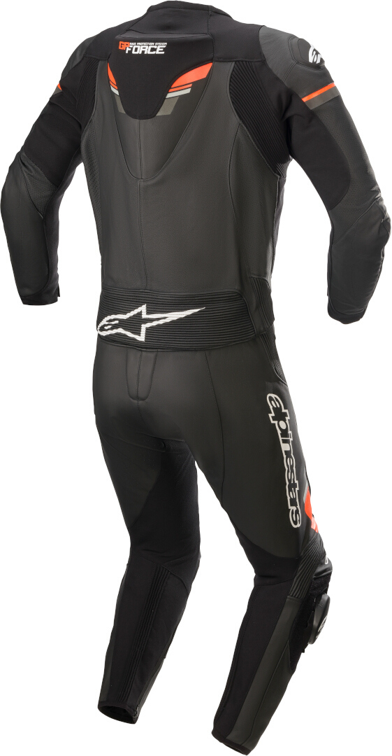 Alpinestars GP Force Chaser Two Piece Motorcycle Leather Suit black/red 52 Figure 2
