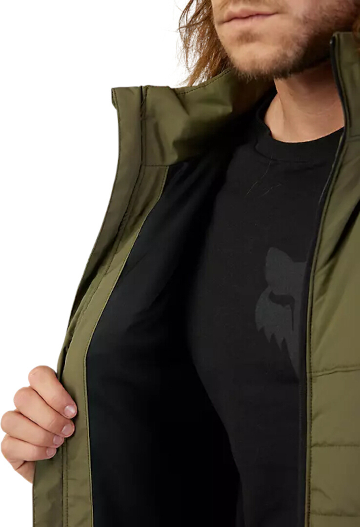 FOX Howell Puffy Jasje Olive M Figuur 10