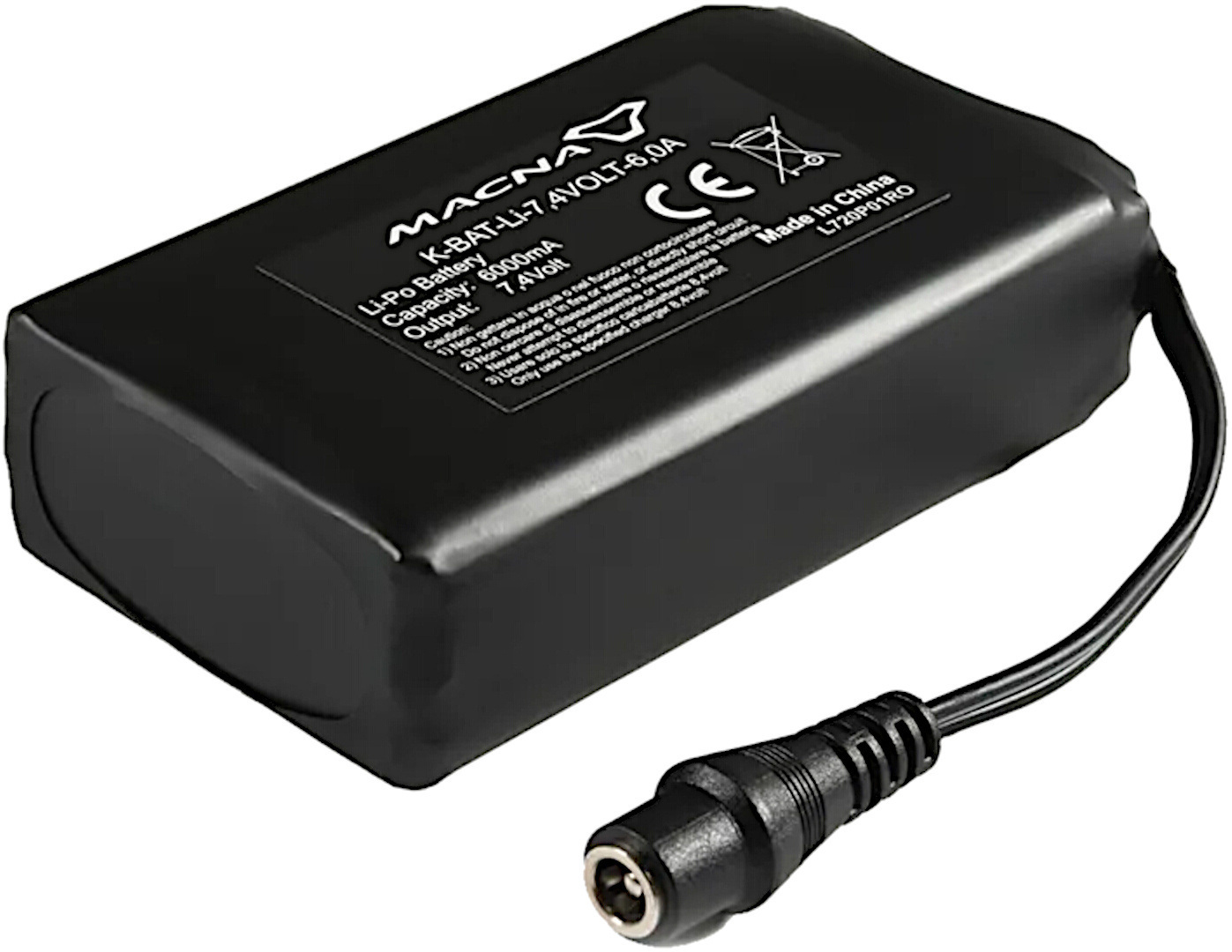 Macna 7,4V/6A Baterie pentru jachetă/pantaloni Figura 1
