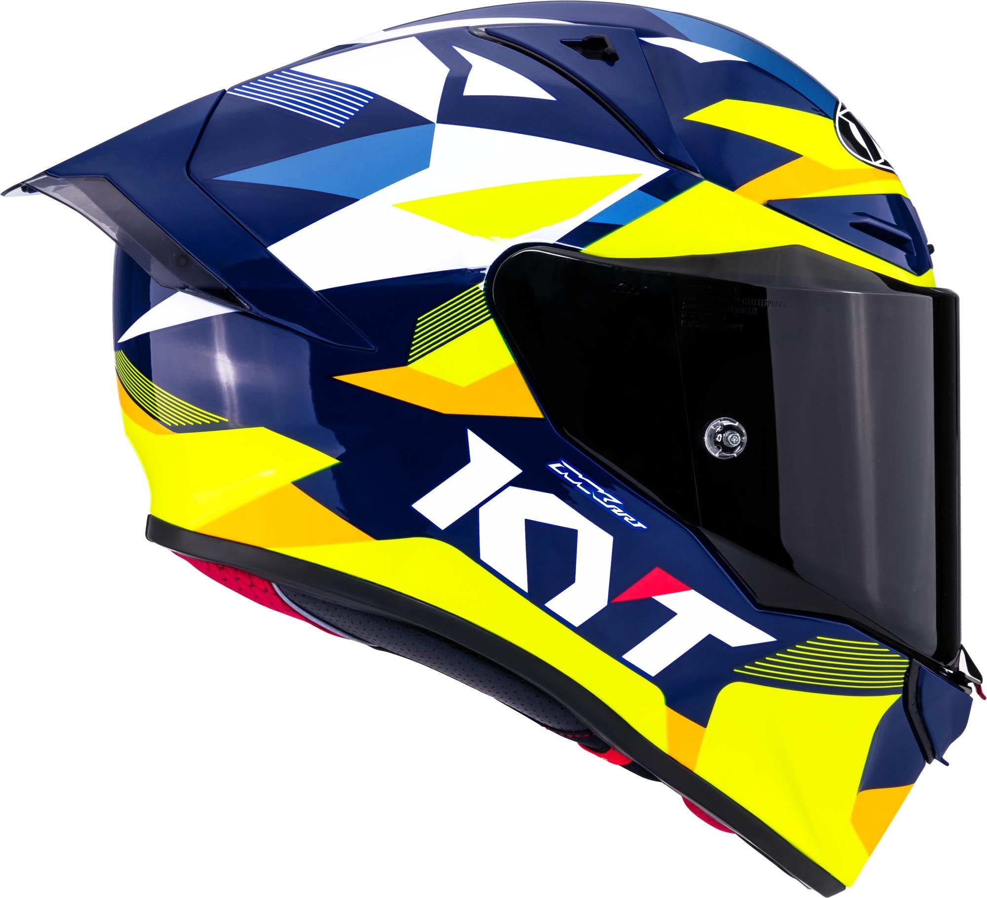 KYT R1R Diamond Hjelm blå/gul XL (61/62) Figur 6