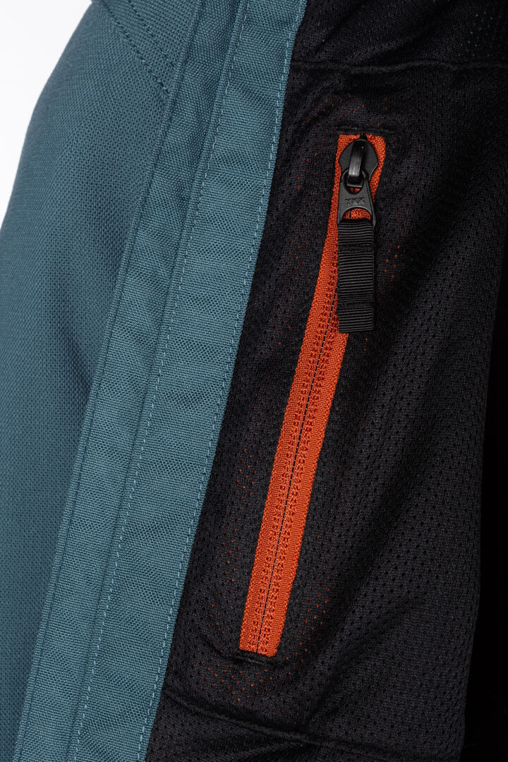 Klim Marrakesh 2023 Motorcycle Textile Jacket blue/orange XL Figure 2