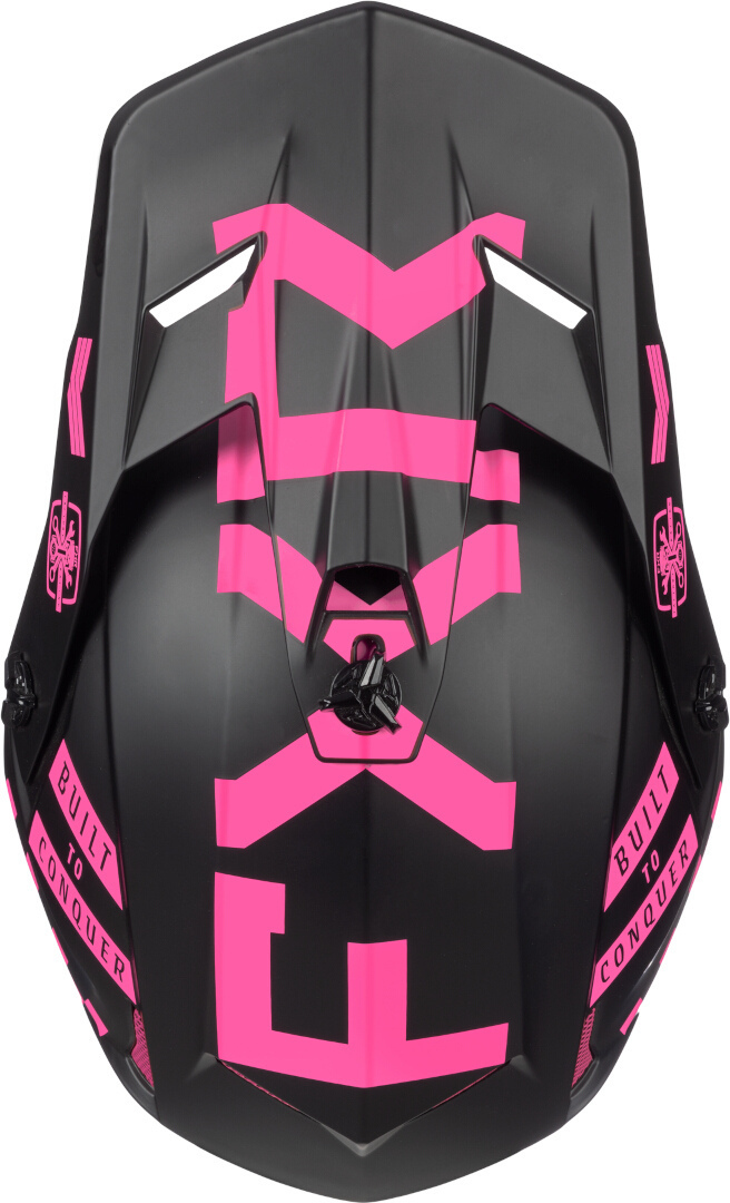 FXR Clutch Gladiator 2024 Cască de motocross Negru/roz XL (61/62) Figura 2