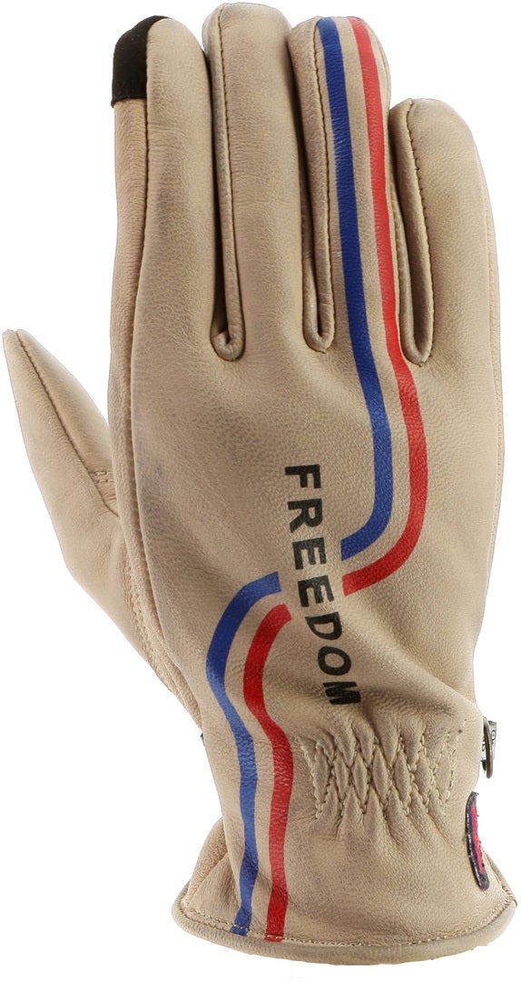 Helstons Freedom Sommer damer motorcykelhandsker beige 8 Figur 1
