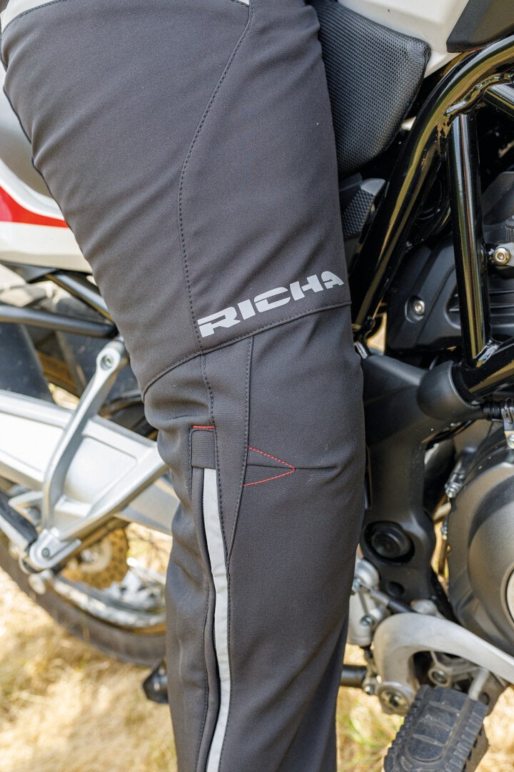 Richa Softshell imperméable Mesdames Moto Textile Pantalon Short 6XL Figure 3