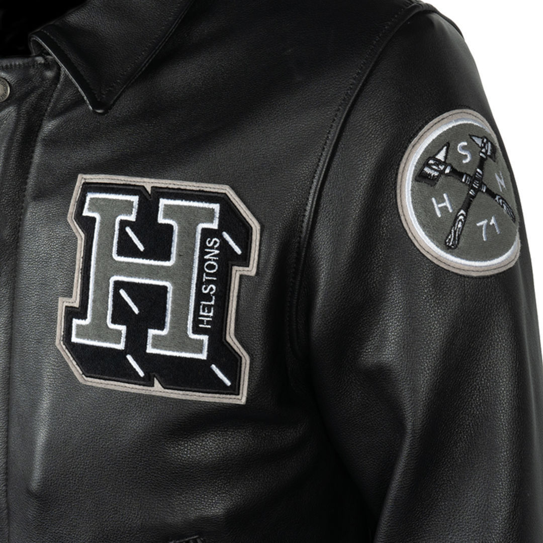 Helstons Cheyenne Veste en cuir de moto noir 4XL Figure 4